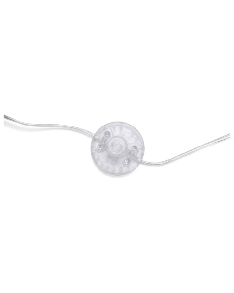 BELIANI Lampa podłogowa KAMA srebrna metalowa chromowana loft retro