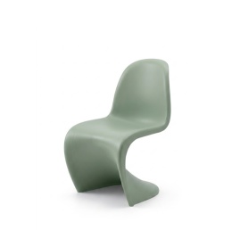 Designerskie Krzesło Dziecięce Beliani JUNIOR S-CHAIR - Oliwkowe - Tworzywo ABS