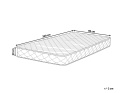 Materac kieszeniowy DUO H2/3 – H3/4 90x200 cm