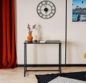Składane Biurko Komputerowe MEUBLE COSY – 80x40 cm | Czarny Loft | Brak Montażu | Stolik pod Laptopa