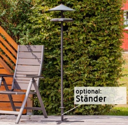 VOSS.garden Skagen – Stylowy Karmnik dla Ptaków, Dach Ocynkowany, Design Duński