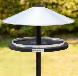 VOSS.garden Skagen – Stylowy Karmnik dla Ptaków, Dach Ocynkowany, Design Duński