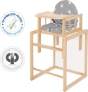 Roba 7512F190 Krzesło Wysokie - Brązowe - 88 cm