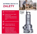 T.I.P. Extrema 700/16-3 IX Budowlana Pompa Zanurzeniowa do Wody Brudnej - 400 V - 2500 W - 42 000 l/h