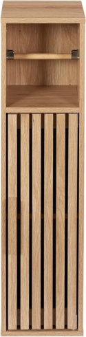 HOME DECO FACTORY Klaus szafka na papier toaletowy brązowa 78 cm