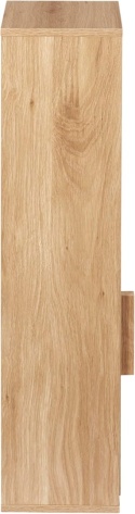 HOME DECO FACTORY Klaus szafka na papier toaletowy brązowa 78 cm