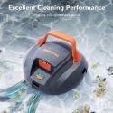CoasTeering Bezprzewodowy Automatyczny Robot Basenowy - Akumulator 4000 mAh - do 120 m²