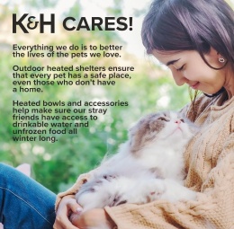 K&H Pet Products Thermo Mod Kitty Shelter - Ogrzewany i Izolowany Domek dla Kota na Zewnątrz - Mata 25W