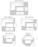 Beliani Dywan TELLIKAYA zielony 80x300 cm – ręcznie pleciony chodnik z naturalnej juty w stylu boho