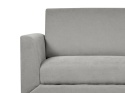 Beliani FENES sofa 2-osobowa szara tapicerowana retro do salonu