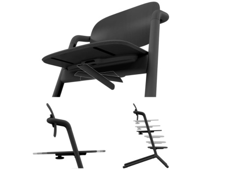 Cybex Gold LEMO Zestaw 4w1 – Wielofunkcyjne Krzesełko do Karmienia i Leżaczek – Rosnące z Dzieckiem od Urodzenia do 99 Lat