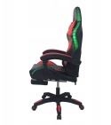X-Gamer® CyberPulse LED Pro – Profesjonalny Ergonomiczny Fotel Gamingowy i Krzesło Biurowe – Wielofunkcyjny Masaż USB