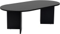 Hanah Home – Stylowy Stolik Kawowy do Salonu – Wykończenie Wood Black (Czarny Drewnopodobny) – Płyta 18 mm – 119 x 60 x 39,8 cm