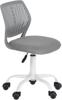 FurnitureR Macaron Krzesło Obrotowe do Biurka – Ergonomiczne Ażurowe Oparcie – Regulacja Wysokości – Stabilna Podstawa do 130 kg