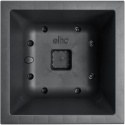 Elho Vivo Next Square 30 Donica Kwadratowa Living Black Niewidoczne Kółka i System Drenażu – Głęboka Czerń (Living Black)
