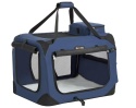 Feandrea Transporter i Kojec Turystyczny dla Psa i Kota – Rozmiar L – Metalowy Stelaż i Tkanina Oxford – 60 x 42 x 42 cm