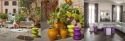 Kartell – Pilastro – Stołek i Stolik Boczny 2w1 – Projekt: Ettore Sottsass- Liliowy (Lilac) – Ø35 x 46 cm – Indoor / Outdoor