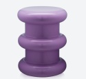 Kartell – Pilastro – Stołek i Stolik Boczny 2w1 – Projekt: Ettore Sottsass- Liliowy (Lilac) – Ø35 x 46 cm – Indoor / Outdoor