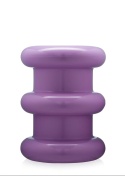 Kartell – Pilastro – Stołek i Stolik Boczny 2w1 – Projekt: Ettore Sottsass- Liliowy (Lilac) – Ø35 x 46 cm – Indoor / Outdoor