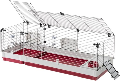 Ferplast® Krolik 160 – Ekologiczna Klatka Modułowa XXL dla Królika i Świnek Morskich
