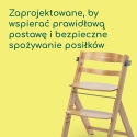 Bebeconfort Timba 2 – Wielofunkcyjne Ewolucyjne Krzesełko do Karmienia z Drewna Kauczukowego