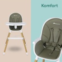 Bebeconfort Avista 2w1 – Ewolucyjne Krzesełko do Karmienia i Małe Krzesło do Zabawy – Styl Skandynawski