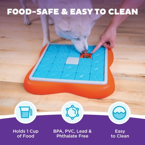 Outward Hound™ Nina Ottosson Challenge Slider – Interaktywna Zabawka Edukacyjna dla Psów