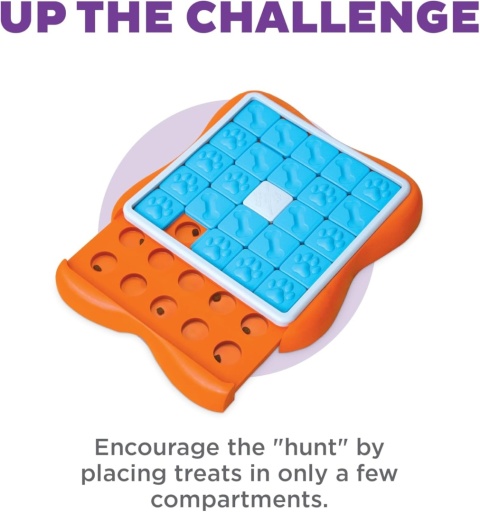 Outward Hound™ Nina Ottosson Challenge Slider – Interaktywna Zabawka Edukacyjna dla Psów