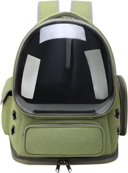 GixDix™ Kapsuła Premium – Ergonomiczny Plecak Transporter dla Kota i Małego Psa – Okno Bąbelkowe