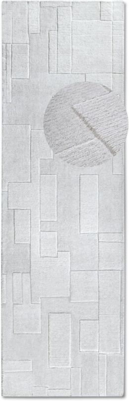 Villeroy & Boch® – Ekskluzywny Dywan Wełniany Wilhelmine – 80 x 250 cm (Bieżnik) – 100% Naturalna Wełna, Ręcznie Tkany