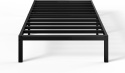 Zinus® Elias – Pancerna Stalowa Rama Łóżka Platformowego z Lamelami – 90 x 200 cm (Wysokość 36 cm)