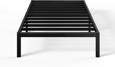 Zinus® Elias – Pancerna Stalowa Rama Łóżka Platformowego z Lamelami – 90 x 200 cm (Wysokość 36 cm)