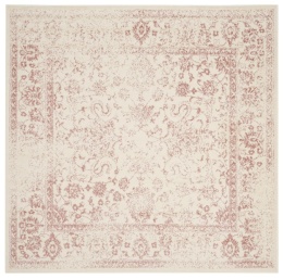 Safavieh® Adirondack ADR109H – Ekskluzywny Kwadratowy Dywan z Akcentem – 122 x 122 cm – Postarzany Styl Orientalny / Vintage
