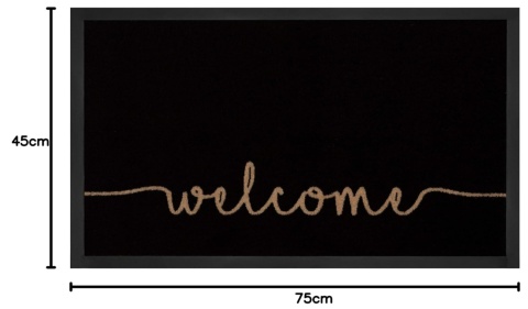 HANSE Home® – Profesjonalna Mata Zatrzymująca Brud i Wycieraczka do Butów – 45 x 75 cm – Antypoślizgowa
