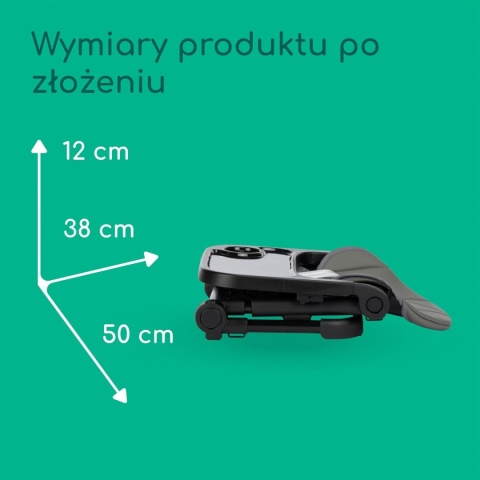 Bebeconfort® Moly – Przenośne Składane Krzesełko Podróżne do Karmienia – Nakładka Podwyższająca na Krzesło