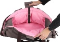 Puppy Xenos – Wielofunkcyjna Torba i Koc do Spania 2w1 dla Psów – Smycz z Karabińczykiem – (Taupe) – 62 x 26 x 28 cm