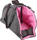 Puppy Xenos – Wielofunkcyjna Torba i Koc do Spania 2w1 dla Psów – Smycz z Karabińczykiem – (Taupe) – 62 x 26 x 28 cm