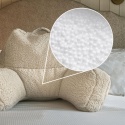 icon Teddy Bear Fluffy Fleece – Duża Puszysta Poduszka Wypoczynkowa z Oparciem i Ramionami (Cuddle Cushion)