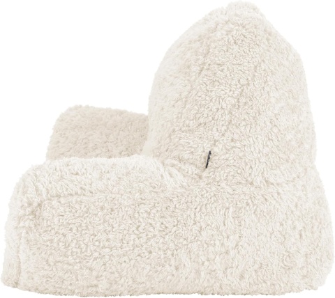 icon Teddy Bear Fluffy Fleece – Duża Puszysta Poduszka Wypoczynkowa z Oparciem i Ramionami (Cuddle Cushion)