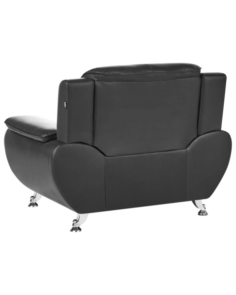 Beliani® Leira – Elegancki Fotel Klubowy z Ekoskóry (111 x 78 x 86 cm) – Powłoka Easy-Clean