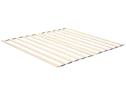 Łóżko metalowe 160x200 cm MAURESSAC czarne ze stelażem industrialne nowoczesne