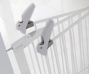Munchkin® Maxi-Secure – Stalowa Rozporowa Barierka Bezpieczeństwa dla Dzieci Bramka ze Wskaźnikiem Nacisku – Szer: 76 do 82 cm