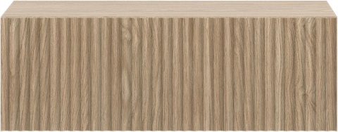 Selsey® Nolie – Ekskluzywny Wiszący Stolik Nocny w Stylu Japandi – Pojemna Szuflada z Systemem Push-To-Open