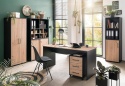 Schildmeyer® Aino – Nowoczesny Mobilny Kontener Podbiurkowy z 3 Szufladami – Dąb Artisan