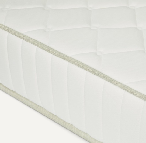 Amazon Basics® – Dwustronny Materac Piankowy Memory Foam – Średnia Twardość H3, Redukcja Nacisku Wymiary: 90 x 200 x 20 cm