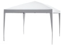 Outsunny® – Składany Pawilon Ogrodowy Express Pop-Up 3 x 3 m (2,95 x 2,95 m) – Tkanina Oxford 210D ze Srebrną Powłoką UV