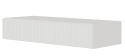 Konsola Selsey Veldio® – Wisząca Konsola / Toaletka z Frezowanym Frontem i Szufladą – Wymiary: 90 x 35,6 x 17 cm – Kolor: Biały
