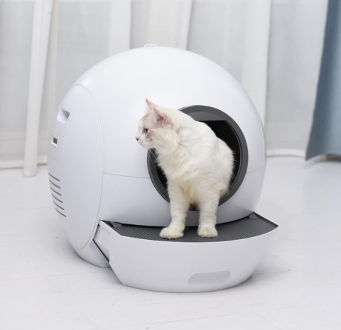 LERORA® Smart Cat Litter Box – Inteligentna Samoczyszcząca Kuweta dla Kota z Aplikacją WiFi