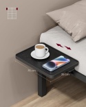 VASAGLE® Conner – Metalowa Rama Łóżka Podwójnego 160 x 200 cm z Półkami Nocnymi