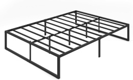 Zinus® Minimalist Platform Bed – Metalowa Rama Łóżka / Platforma pod Materac 140 x 190 cm